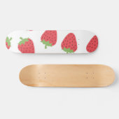 Skateboard Motif de fraises (Horz)