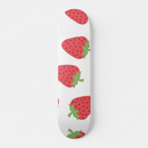 Skateboard Motif de fraises