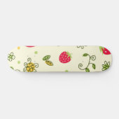 Skateboard Motif de fraises (Horz)