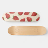 Skateboard Motif de fraises (Horz)