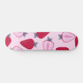 Skateboard Motif de fraises (Horz)