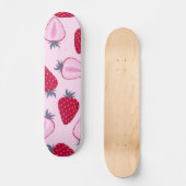 Skateboard Motif de fraises (Recto)