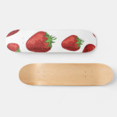 Skateboard Motif de fraises (Horz)