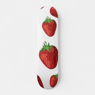 Skateboard Motif de fraises