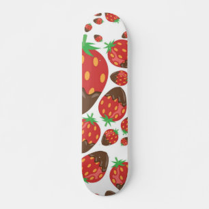 Skateboard Motif de fraises