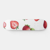 Skateboard Motif de fraises (Horz)