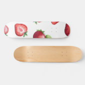 Skateboard Motif de fraises (Horz)