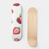 Skateboard Motif de fraises (Recto)