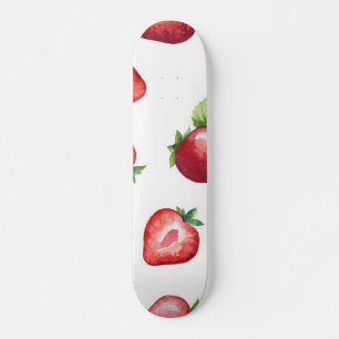 Skateboard Motif de fraises