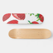 Skateboard Motif de fraises (Horz)