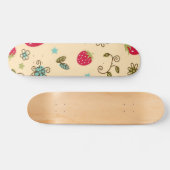 Skateboard Motif de fraises (Horz)