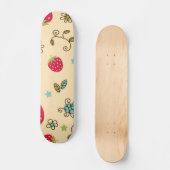 Skateboard Motif de fraises (Recto)