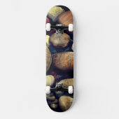 Skateboard Motif de galets de plage (Recto)