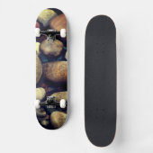 Skateboard Motif de galets de plage (Recto)