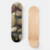 Skateboard Motif de galets de plage (Recto)