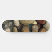 Skateboard Motif de galets de plage (Horz)