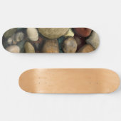 Skateboard Motif de galets de plage (Horz)