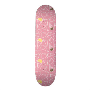 Skateboard Motif de glace d'été