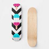 Skateboard Motif de glace en été (Recto)
