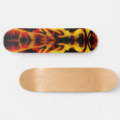 Skateboard Motif de graffitis colorés (Horz)
