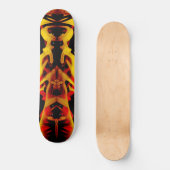 Skateboard Motif de graffitis colorés (Recto)