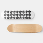 Skateboard motif de kamon (Horz)