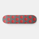 Skateboard Motif de la balle rouge de Bowling (Horz)