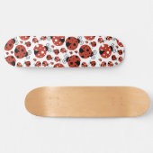 Skateboard Motif De Ladybugs, Mignons Ladybugs, Red Ladybugs (Horz)
