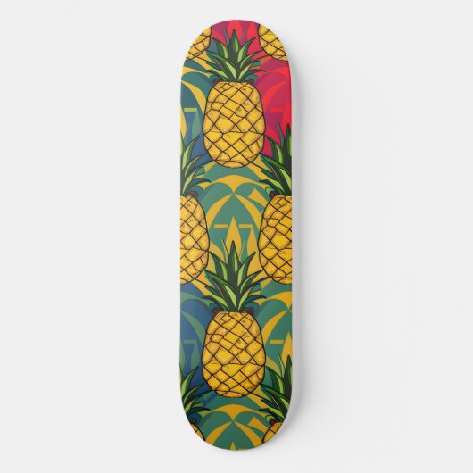 Skateboard Motif de l'ananas (Recto)