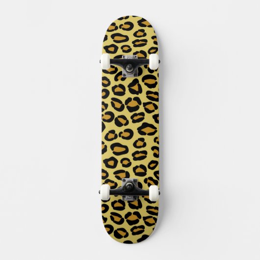 Skateboard Motif de léopard (Recto)