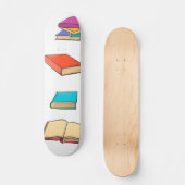 Skateboard Motif de livre (Recto)
