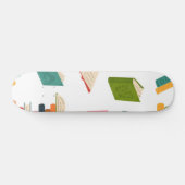 Skateboard Motif de livre (Horz)