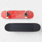 Skateboard motif de mode doré moderne (Horz)