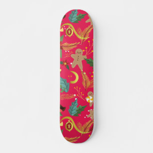 Skateboard Motif de Noël