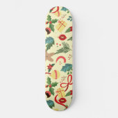 Skateboard Motif de Noël (Recto)