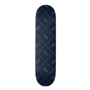 Skateboard Motif de noeud nautique de corde