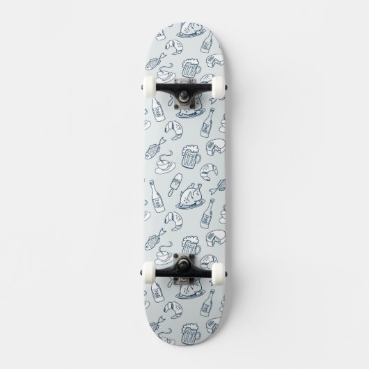 Skateboard Motif de nourriture (Recto)