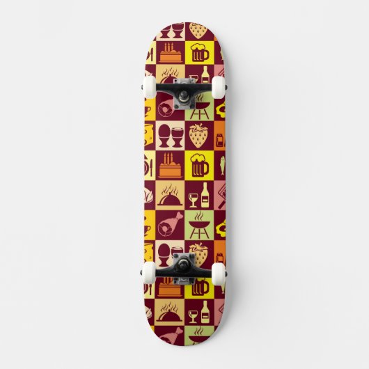 Skateboard Motif de nourriture (Recto)