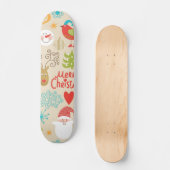 Skateboard Motif de nouvelle année (Recto)