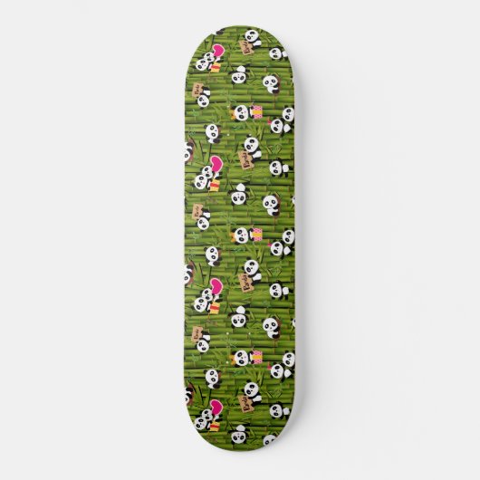 Skateboard Motif de Panda 2 (Recto)