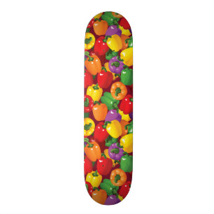Skateboard Motif de paprika