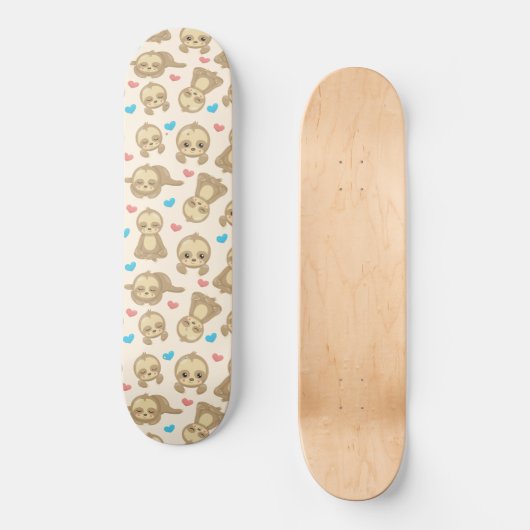 Skateboard Motif De Parfums, Mignons Parfums, Coeurs (Recto)