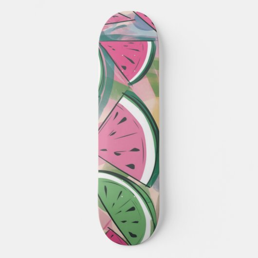 Skateboard Motif de pastèque (Recto)