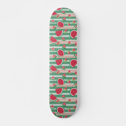 Skateboard Motif de pastèque (Devant)