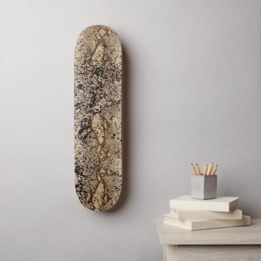 Skateboard Motif de peau de serpent (Art mural)