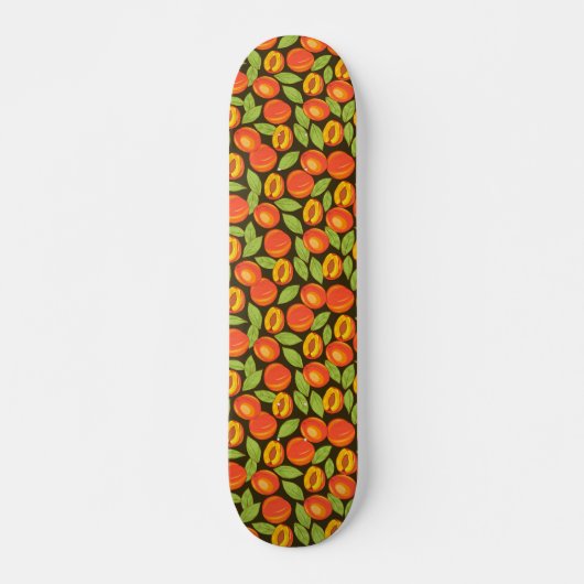 Skateboard Motif de pêche d'été doux (Devant)