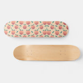 Skateboard Motif de pêche d'été doux (Horz)
