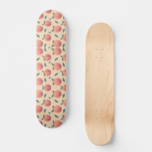 Skateboard Motif de pêche d'été doux (Recto)