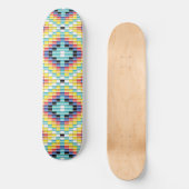 Skateboard Motif de perles Navajo (Recto)