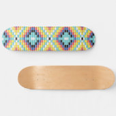Skateboard Motif de perles Navajo (Horz)